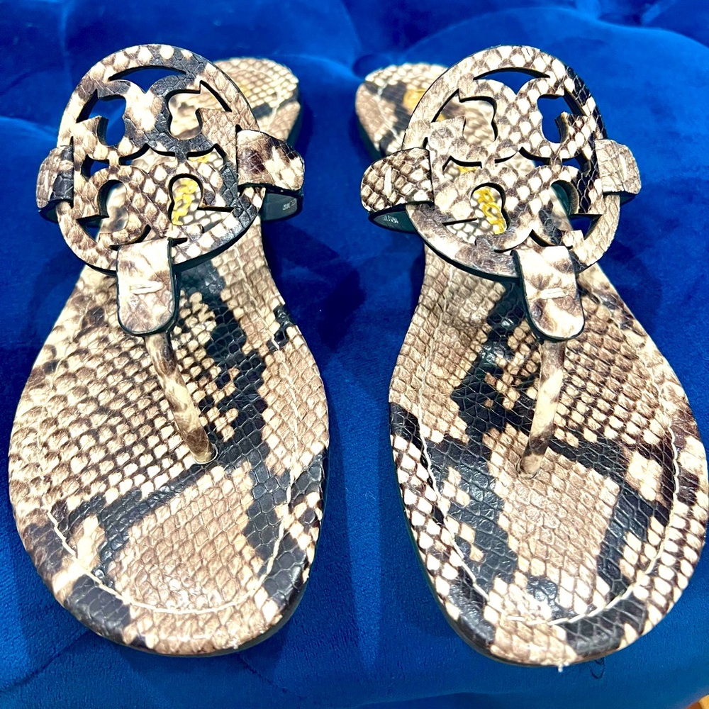 Tory Burch Miller Sandal hardly worn !